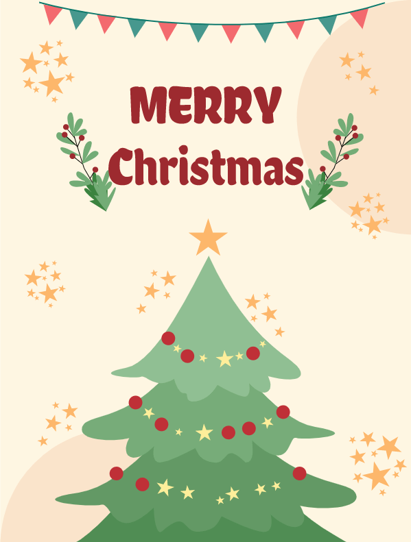 Christmas Tree Card