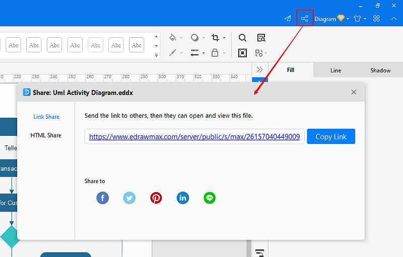 share and publish UML timing diagram