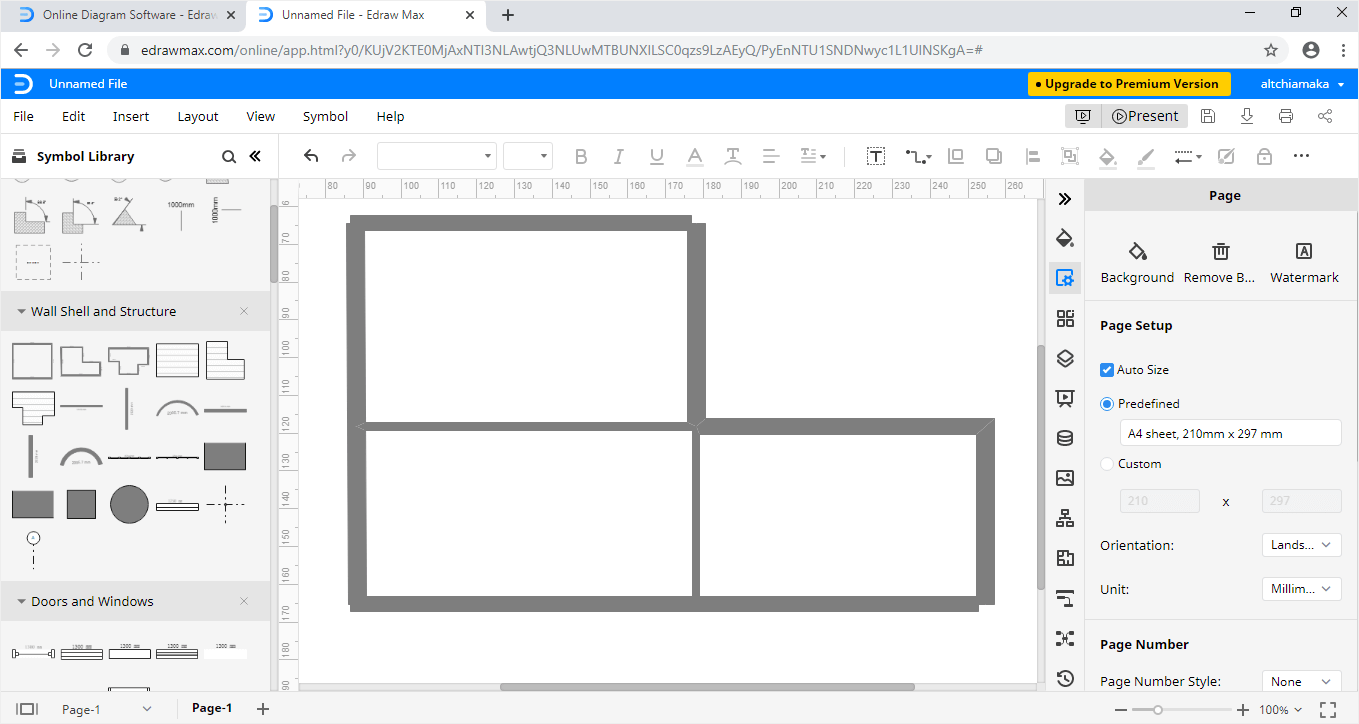 Draw the Interior Walls