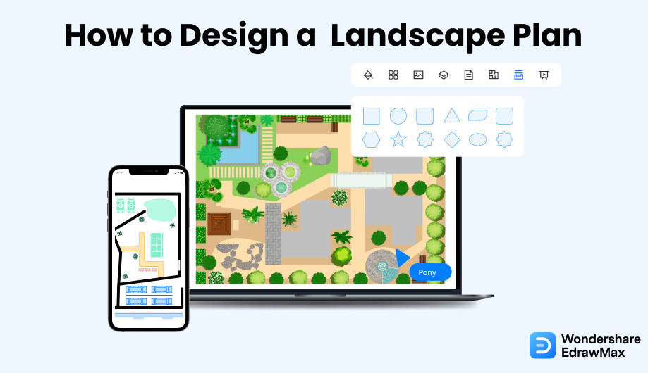 How to Draw a Landscape Plan EdrawMax