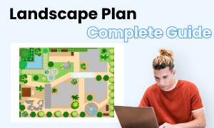 how to design a landscape plan image