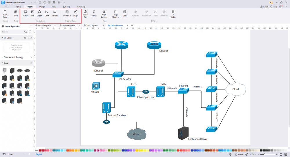 Wie man ein Netzwerk-Topologie-Diagramm zeichnet