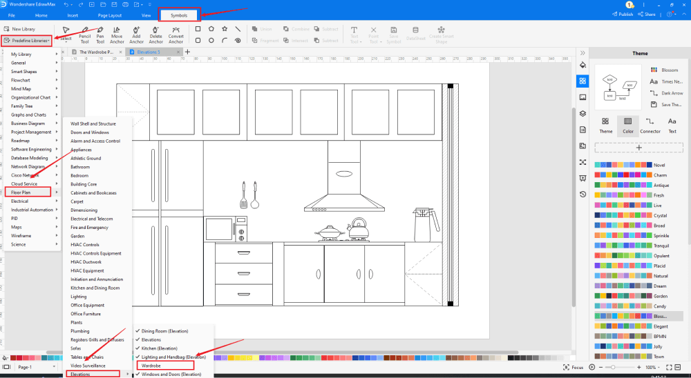 how to design a elevation plan