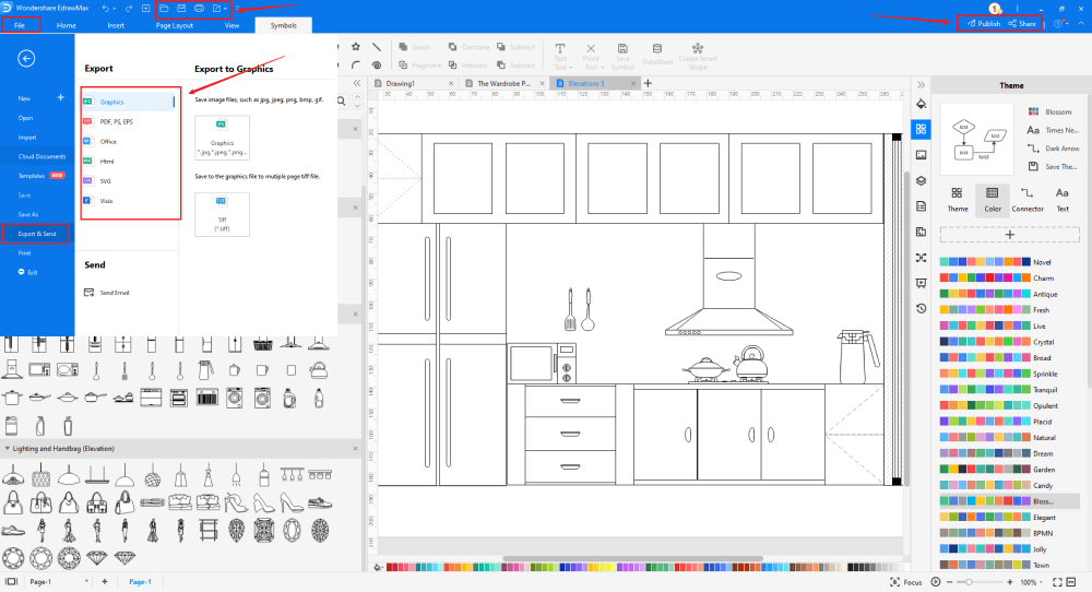 how to design a elevation plan