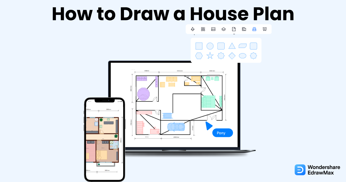 How To Draw A House Plan Edrawmax