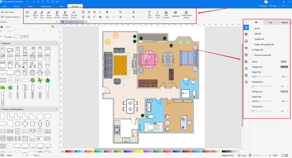 how to draw house plans