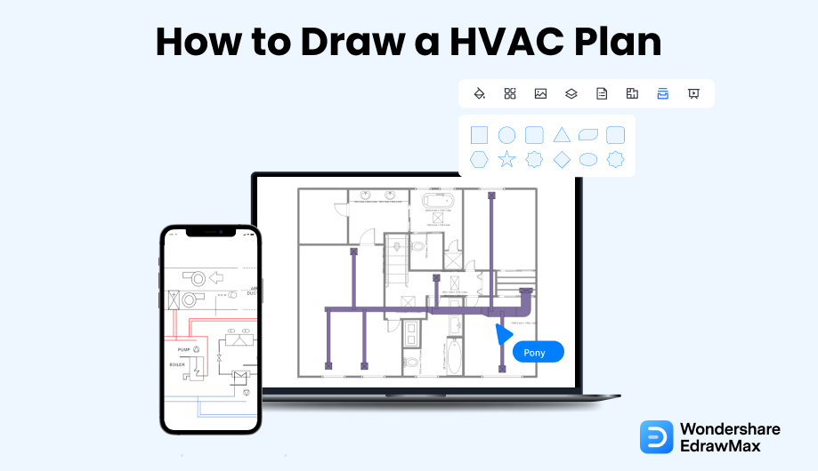 How to Draw a HVAC Plan EdrawMax