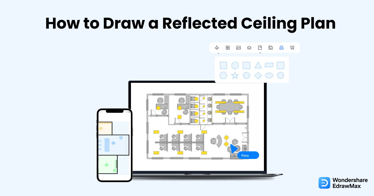 How to Draw a Reflected Ceiling Plan | EdrawMax
