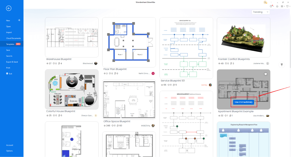 How to Make a Blueprint EdrawMax