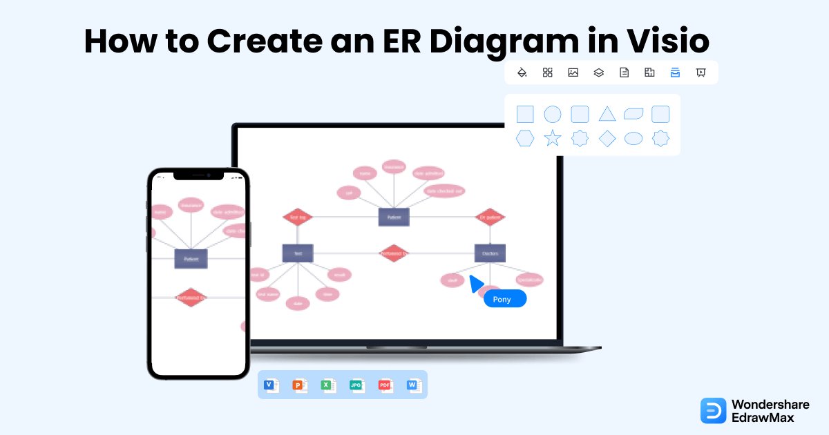 How to Create an ER Diagram in Visio | EdrawMax