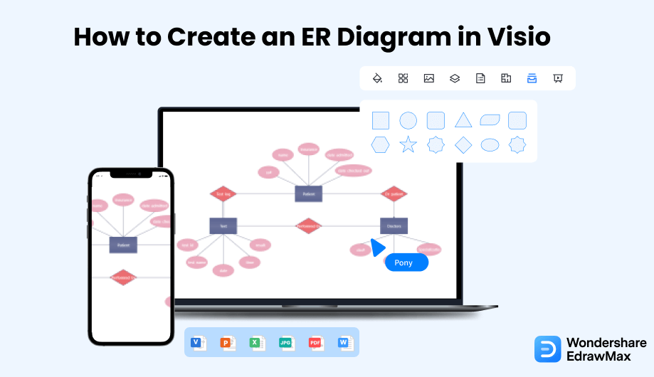 How to Create an ER Diagram in Visio | EdrawMax