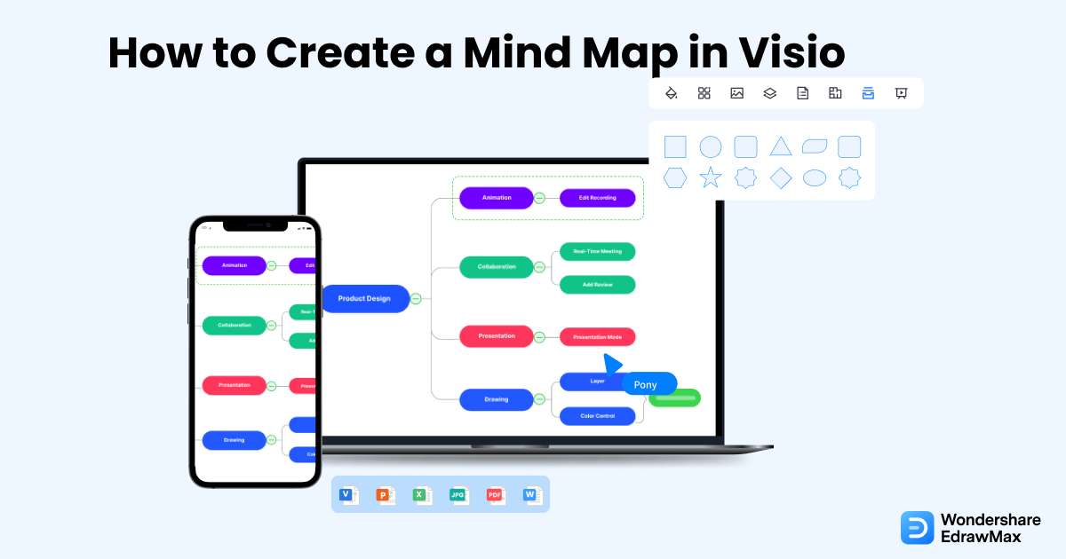 How to Create a Mind Map in Visio Edraw