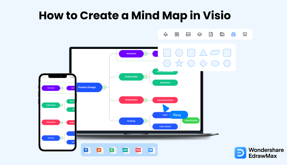 How to Create a Mind Map in Visio | Edraw