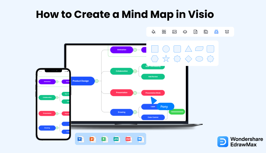 How To Create A Mind Map In Visio Edraw 