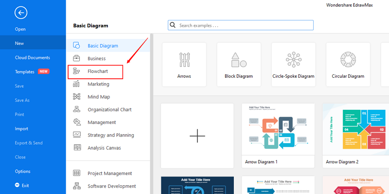 open process map template