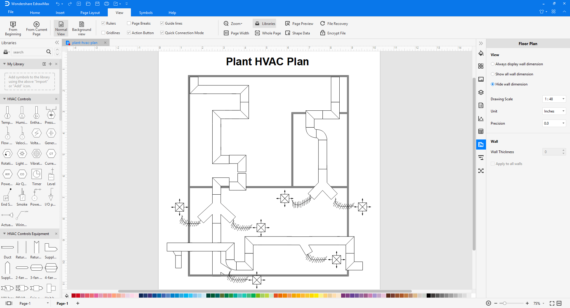 Standard Hvac Plan Symbols And Their Meanings