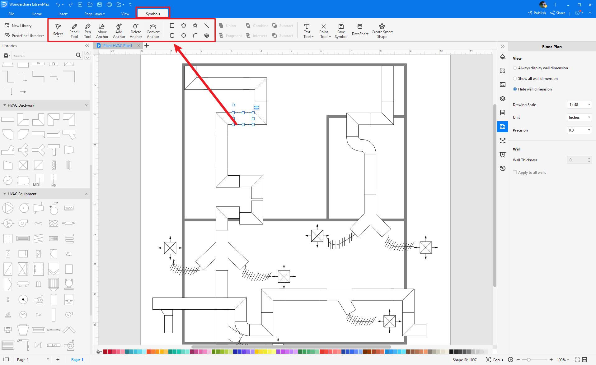 how to create more hvac symbols