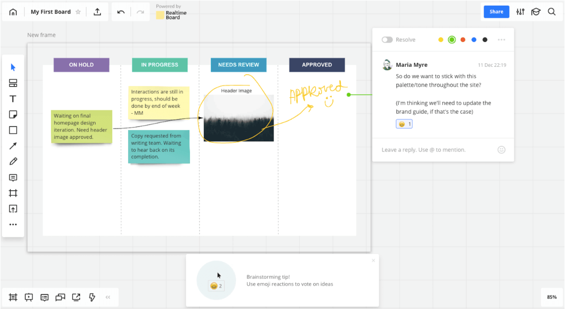 Idea Board How to Make and Use it for Work Effectively Edraw