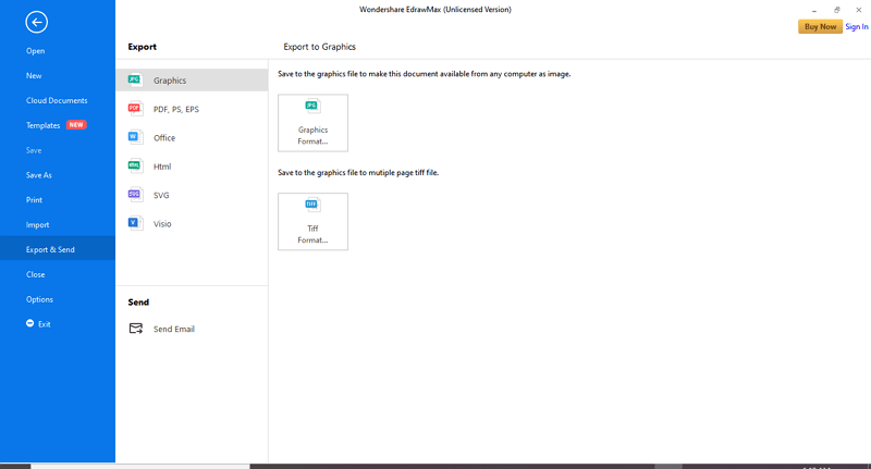 Sauvegarder ou exporter votre diagramme