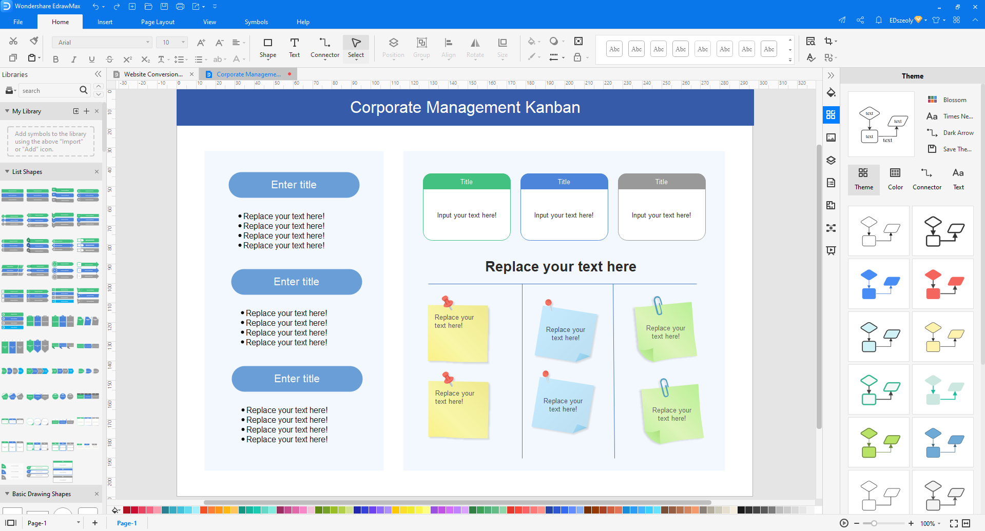 Kanban anpassen