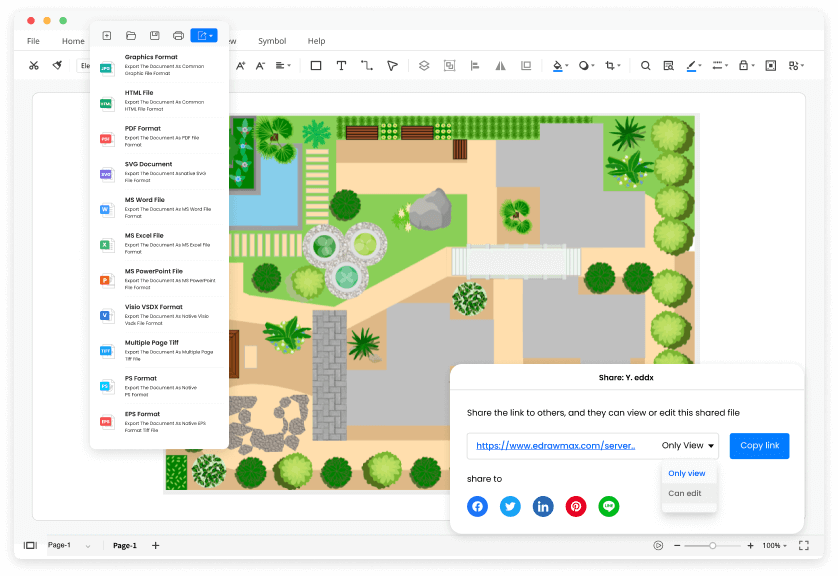 Free Landscape Design Software with Templates EdrawMax (2023)