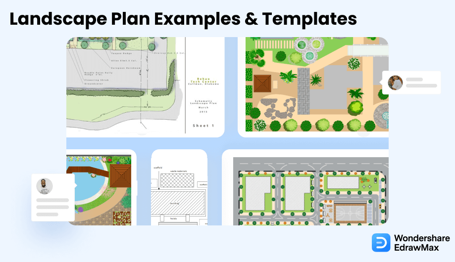 Free Editable Landscape Plan Examples & Templates EdrawMax