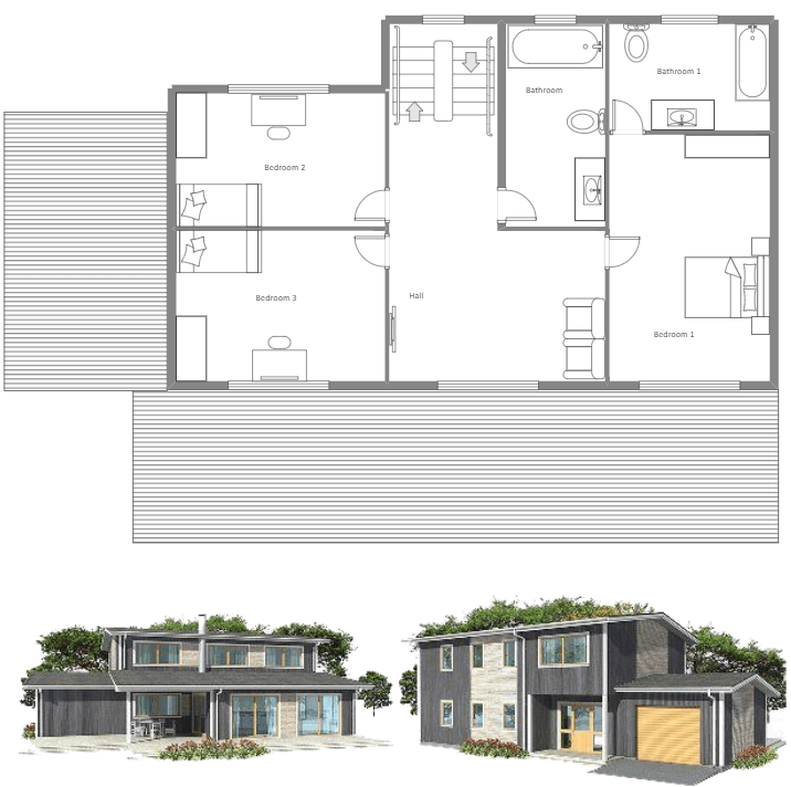 建築レンダリング