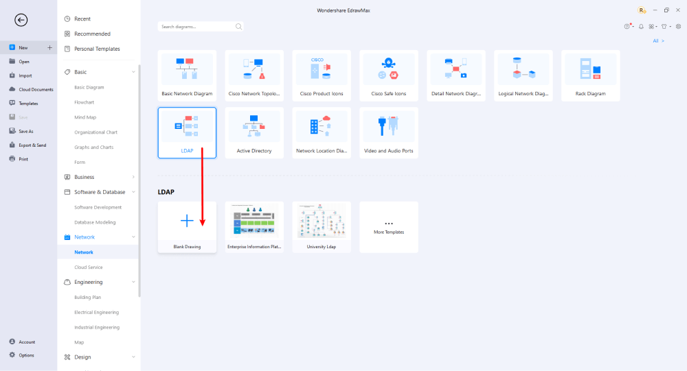 Wie man ein LDAP-Diagramm zeichnet