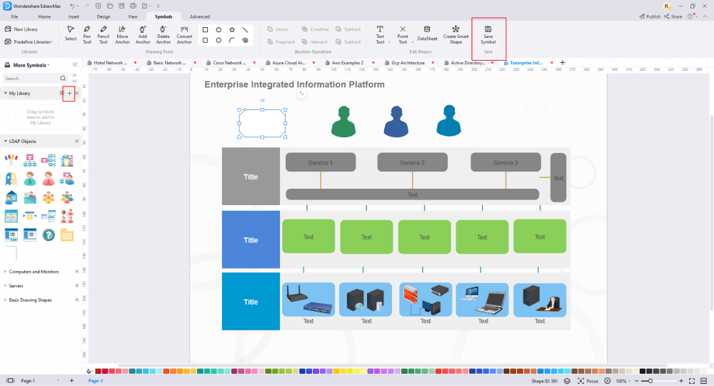 how to create more ldap icons