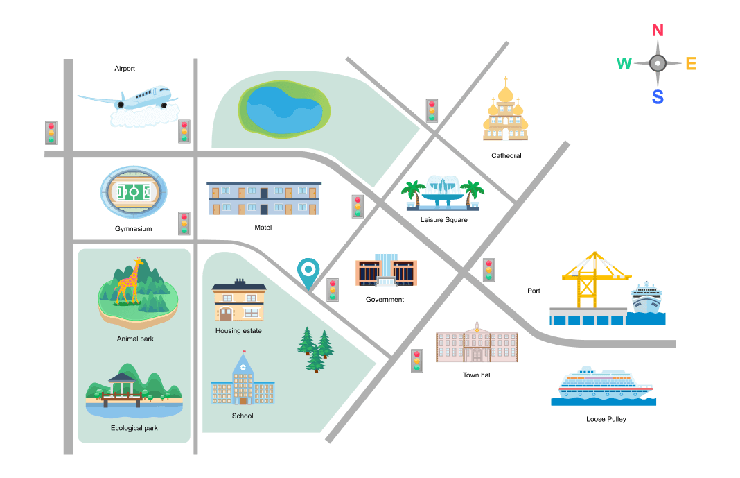 Sample spatial objects defined in a sketch map  Download Scientific  Diagram