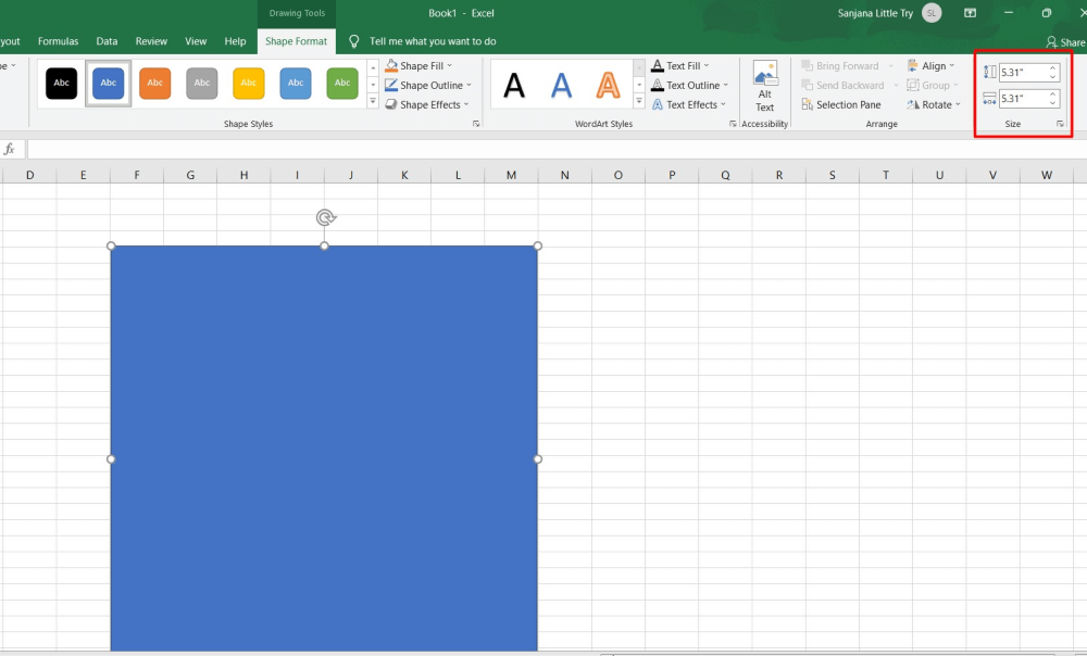 Faites un Plan de Salle sur Excel
