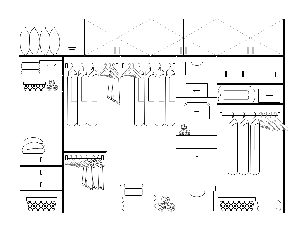 Modèle de plan de canalisation d'eau domestique