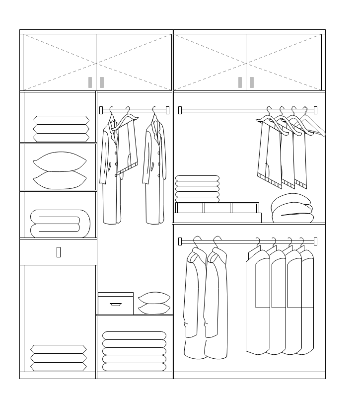 Exemple de plan de garde-robe