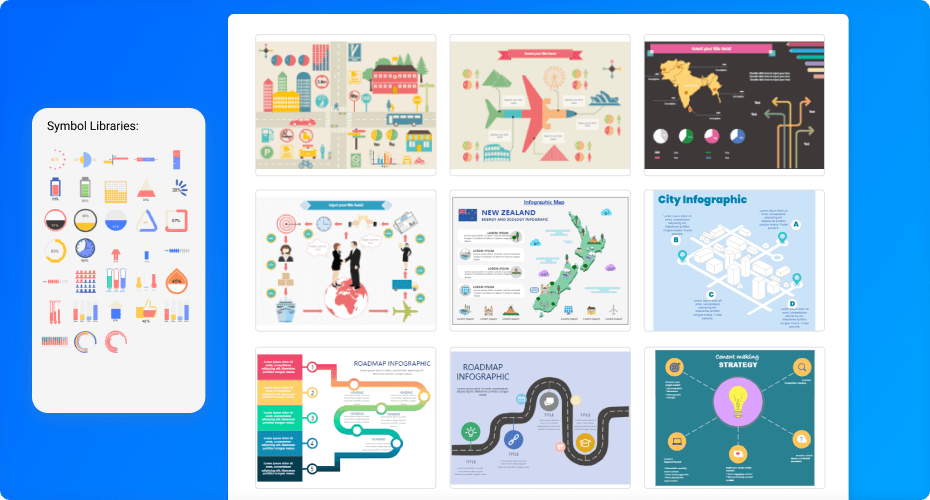 infographic map tool