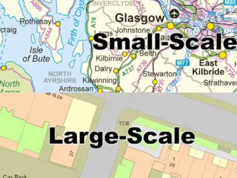 Large Scale and Small Scale Maps