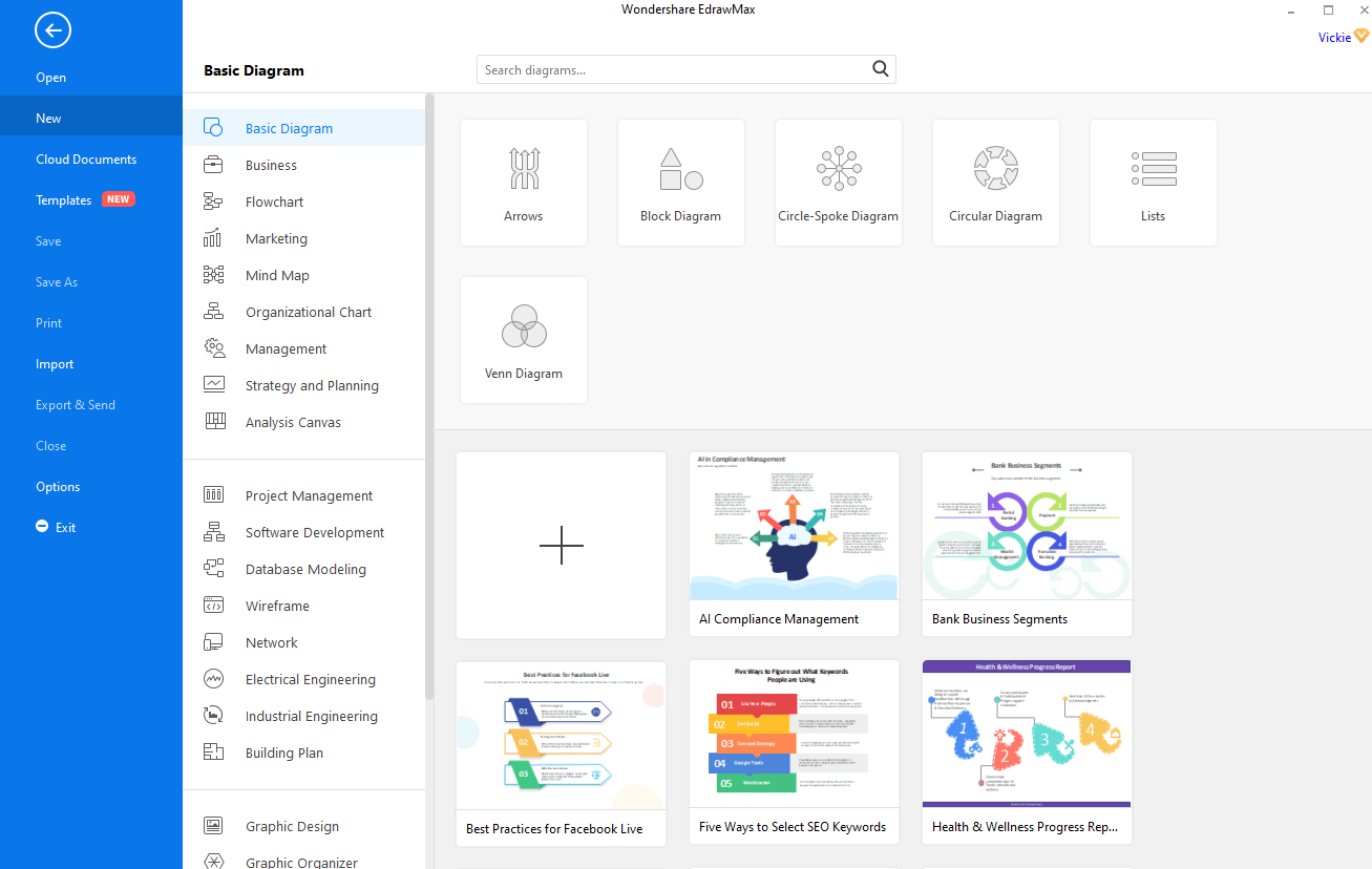 Se connecter à EdrawMax