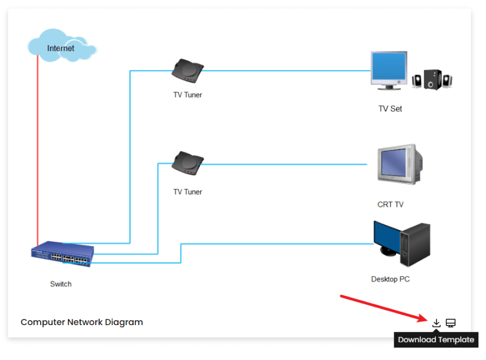 simple wan diagram example