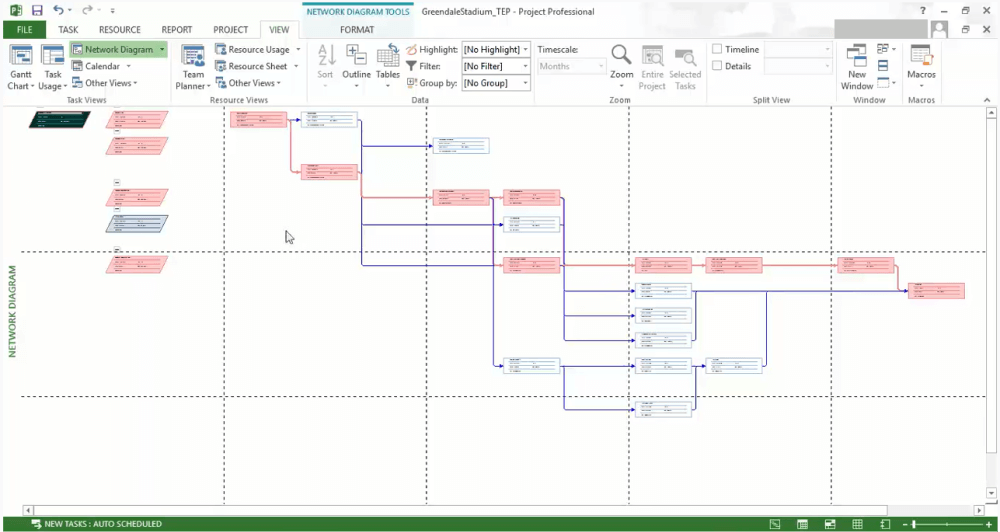 How To Draw A Network Diagram In MS Project EdrawMax