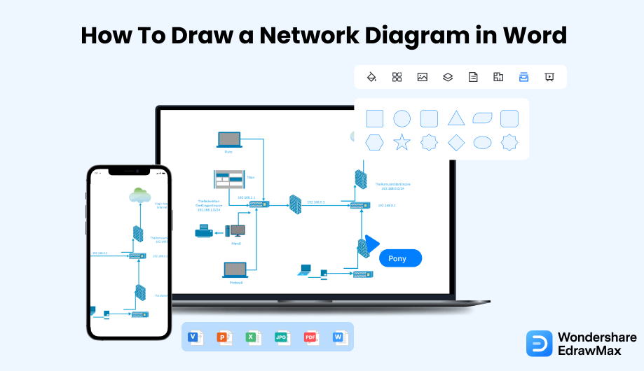 Network Diagram Template Word