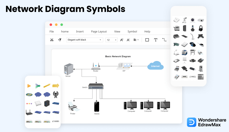 network diagram symbols umg softswitch