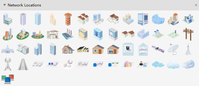 Network Location Shapes