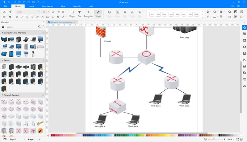 Software de Diagramas de Rede Lógica