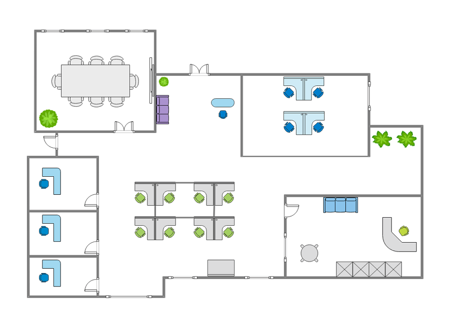 Free Editable Floor Plan Examples & Templates | EdrawMax