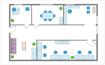 small office plans layouts