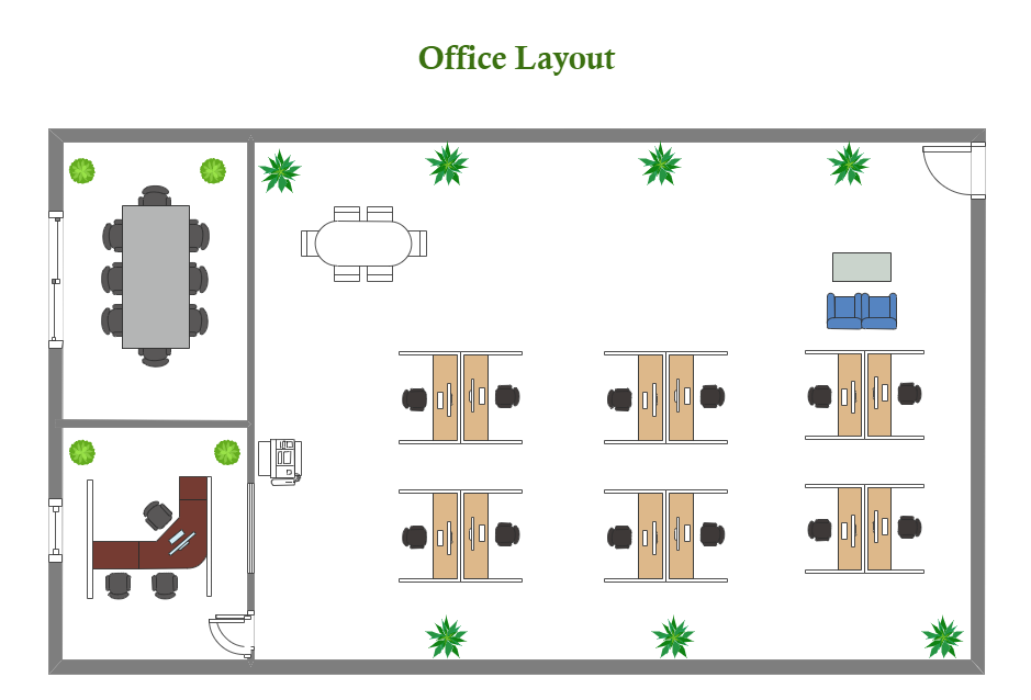 Office Seating Chart Template