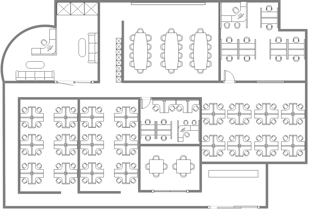 Office Layout Chart