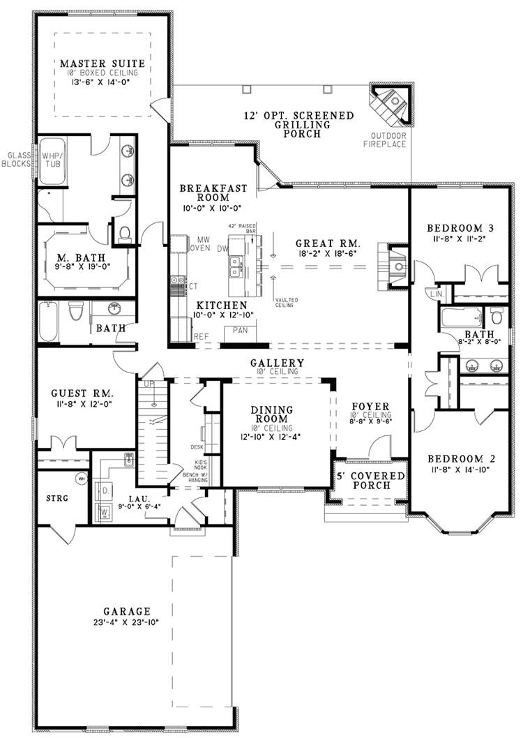 Maisons à Plan d'Étage Ouvert