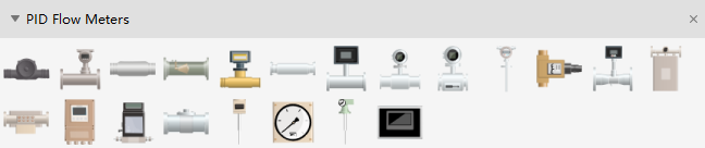 coriolis flow meter pandid symbol