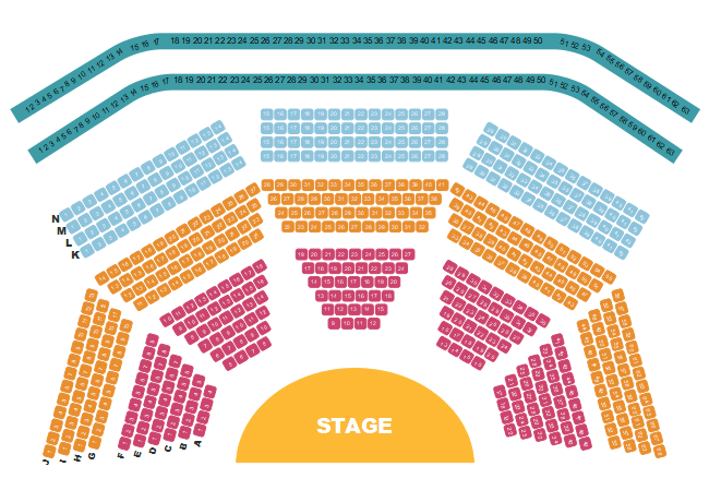 theater seat layout