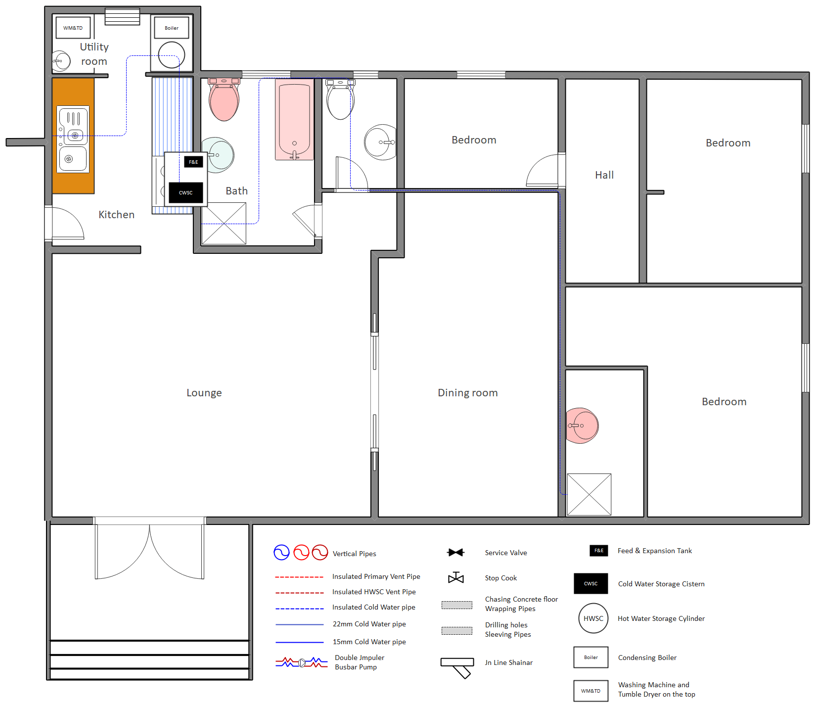 free-editable-plumbing-piping-plan-examples-templates-edrawmax